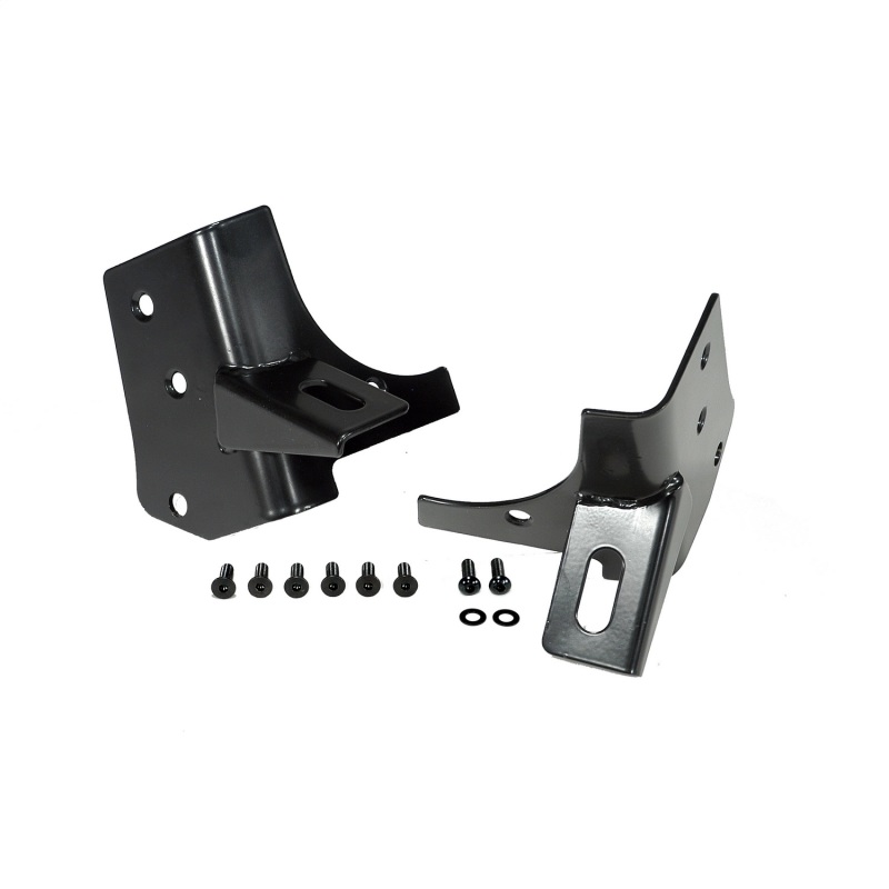Jeep Wrangler Mounting Brackets - Rugged Ridge - Windshield Hinge Light Bracket - Black - `97-`06